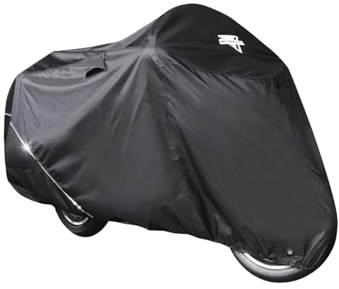 Nelson Rigg USA Defender Extreme Motorcycle Cover; Waterproof; Outdoor All Weather; Fade Resistant; Ventilated; Reflective; Lock Grommets; Storage Bag (X-Large)