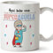 MUGFFINS Taza Abuela - Aquí Bebe Una Super Abuela - Taza Desayuno/Idea Regalo Original/Día de la madre para Abuelitas. Cerámica 350 mL…