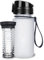 720°DGREE Gourde d'Eau 350ml “uberBottle“ +Fruit-Infuseur, softTouch - Sans BPA, Anti-fuite - Bouteille, water bottle idéale pour Enfants, École, Sport, Randonnée, Camping, Université, Voyage, Travail