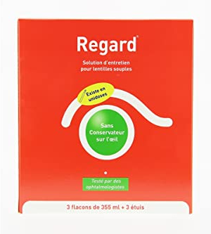 Horus Pharma Regard Solutions Multifunctional + 3 Lens Cases 3 x 355 ml
