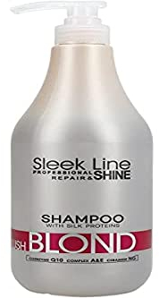 Stapiz Sleek Line Blond Blush Shampoo, 1er Pack (1 x 1000 ml)