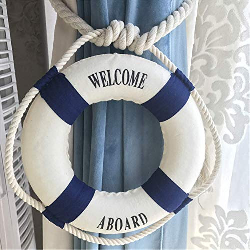 Molinter Vorhang Raffhalter Rope Vorhang Halter Schnalle Holdbacks Clips Maritime Dekoration 1 Stück (Stil 4)