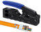 Pinza Crimpatrice rj45 CAT7 per connettore passante rj45, RJ12 e RJ11, Crimpatrice rj45 Professionale