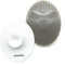 HieerBus Spazzola Pulizia Viso in Silicone Massaggiatore Esfoliante,Rimozione dei punti neri, pulizia dei pori, Ideale per le donne Uomini tutti i tipi di pelle,2 pezzi,bianco+grigio