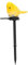 SOLUSTRE 1stk Garten Licht Led Beleuchtung Gartendeko Licht Gartenfigur Solar Gartenbeleuchtung Solar Landschaft Lichter Garten Solarlampe Garten Led Gartenfigur Taschenlampe Der Vogel Harz