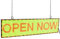 Leadleds P4 Panneau de message Publicitaire Lumineux Programmable 52,1 x 12,7 cm, panneau d'affichage LED pour la intérieur pour magasin, café, bar