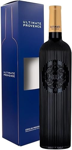 Ultimate Provence - Red Wine Côtes de Provence AOP - Syrah and Cabernet Sauvignon - Complex Elegant & Spicy - Vegan - Perfect for Celebrations - 75cl Bottle
