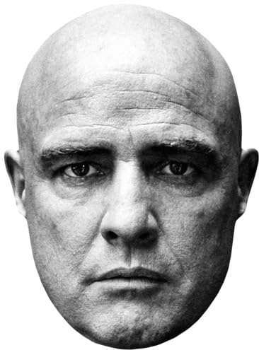Marlon Brando (Bald) Maske aus Karton