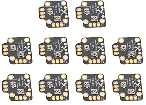 Vikye Drift Repair Board, 10pcs Gamepad Joystick 3D Analog Stick Drift Fix Mod, Controller Analog Stick Drift Repair Tools Fit for PS4 for PS5 for Xbox