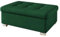 Mirjan24 Hocker Niko groß Sitzhocker Polsterhocker Sitzbank Fußbank Pouf Farbauswahl (Uttario Velvet 2951)