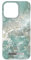 IDEAL OF SWEDEN Bedruckte Handyhülle, niedliches buntes Muster, schützende Abdeckung aus Hartplastik mit Mikrofaserfutter für das iPhone. Kompatibel mit iPhone 15 Pro Max (Azura Marble)