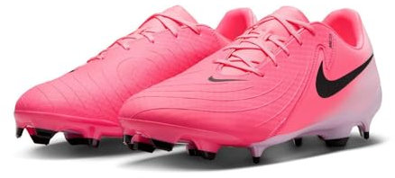 Nike Men's Phantom Gx II Academy Fg/Mg Football Shoe, Sunset Pulse/Black, 10.5 UK