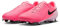 Nike Men's Phantom Gx II Academy Fg/Mg Football Shoe, Sunset Pulse/Black, 10.5 UK