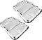 TENDYCOCO 2 Piezas Puerta y Ventana Visor Luz Fuerte Persianas Para Caravanas Parasol De Ventana Rv Exterior Viajar Cubierta De La Ventana Película De Aluminio Casa Rodante