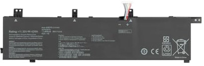 Shentec C31N1843 Batterie d'ordinateur portable compatible avec Asus VivoBook S14 S432 S432F S432FA S432FL Vivobook S15 S532FA S532FL X432FL X432FLC X532FA X532FL X532FLC S432FLC 32FA-EB. Série 008T