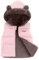 Happy Cherry Bambini Piumino Gilet Invernale con Cappuccio Unisex Giubbino Imbottito Antivento Senza Maniche Ragazzi Ragazze Outwear Reversibile Caldo Leggero Fodera in Pile Rosa 3-4 Anni