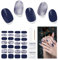 Nagelfolie UV Härtend - 28 Stück Nagelsticker UV Gel Nagelfolien Selbstklebend Nail Sticker Nagellackstreifen Gel-Nagelaufkleber Art Stickers DIY für Damen Mädchen Dekoration
