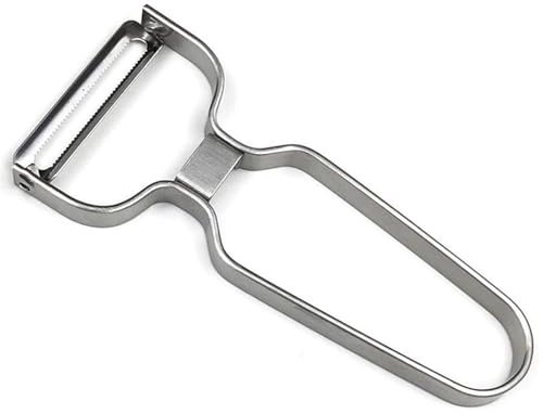 SharpPeel Stainless Steel Vegetable Peeler – Super-Sharp Blade Matchstick-Sized Veg Strips