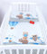 Babylux Bettwäsche Bezug 2 TLG. 100 x 135 cm / 90 x 120 cm Kinderbettwäsche Kind Bettset Baby Babybettwäsche (53. Eule Blau, 100 x 135 cm)