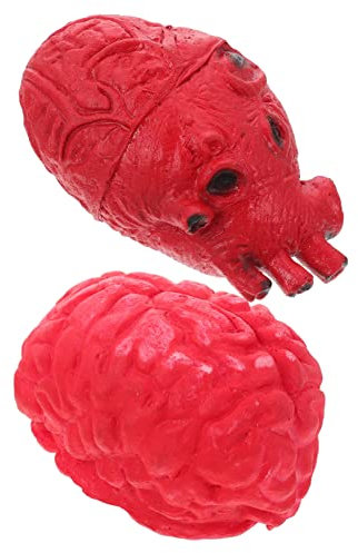 ibasenice Set of 2 Horrible Halloween Decor Props Realistic Human for Spooky Party Decorations