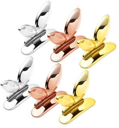 Homoyoyo 6stücke Acryl Toilettensitzheber Roségold Und Hygienischer Toilettendeckel Öffner Vermeidung Von Berührungen Badezimmer Zubehör Für Zuhause Und Hotels