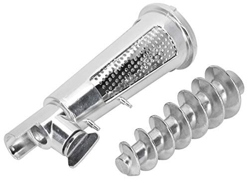 Meat Grinder, Meat Grinder Heavy Duty Meat Grinder Tomato Juicer Screw Shaft Filter Sleeve Baffle Accessories Meat Grinders For Home Use For Mixer Attachment