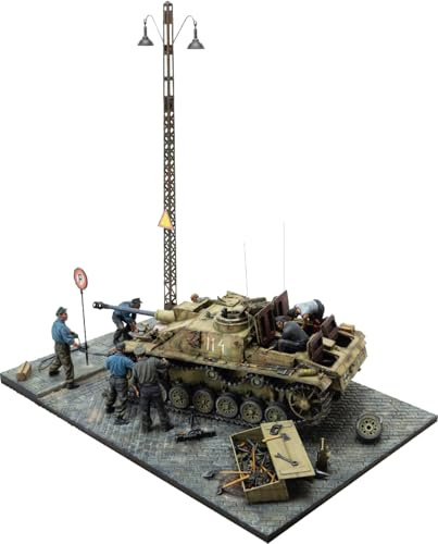 Mini Art 36072 1:35 Big-Set Anizo 1944 Instand.StuG.III - originalgetreue Nachbildung, Modellbau, Plastik Bausatz, Basteln, Hobby, Kleben, Modellbausatz, Zusammenbauen, unlackiert