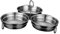 Ipetboom 1 ensemble Poêle à Œufs Pochés Acier Inoxydable de Ustensile de Cuisine Non Adhésif pour Vapeur et Bouillir des Œufs Design Ergonomique avec Prise Sécurisée