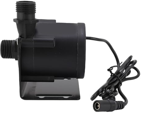 Xiuganpo G1/2 Submersible Pump 24L/Min Rate 13 Meter Lift Support Underwater Use ABSCurrent 2A 48W for Water Cistern or Direct Placement in Water