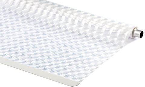 KS Handel 24 ERSATZROLLE HALB-Kassetten DUSCHROLLO ALLE Designs 7 Breiten EINFACHER WECHSEL (180x240 cm, 3D Mosaik)