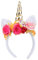 Boland - Einhorn Tiara für Erwachsene, Haarreif mit Horn und Ohren, Unicorn Kostüm, Faschingskostüme, Märchen Kostüme, Junggesellenabschied