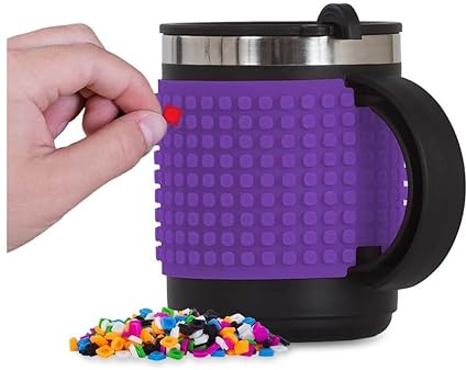 PIXIE CREW Mug isotherme avec panneau amovible Violet
