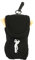 Dilwe VGEBY1 Golfball Tasche Tee Halter, Golfball Halterung Bag Mini Golfball Tasche Pouch Golfzubehör Mit Tees (1 Golfballtasche + 2 Golfbälle + 4 Tees)(Schwarz)