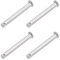 sourcing map 4x Gabelbolzen Scharnierstift Verbindung Einzelnloch 304 Edelstahl 6mm X 50mm Flachkopf