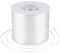 Craftdady Filo elastico per perline da 500 m, 0,3 mm, in fibra elastica, colore bianco, con bobina, per la creazione di gioielli