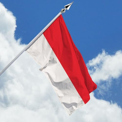 Deitert Haushängefahne 120x200cm rot-weiß