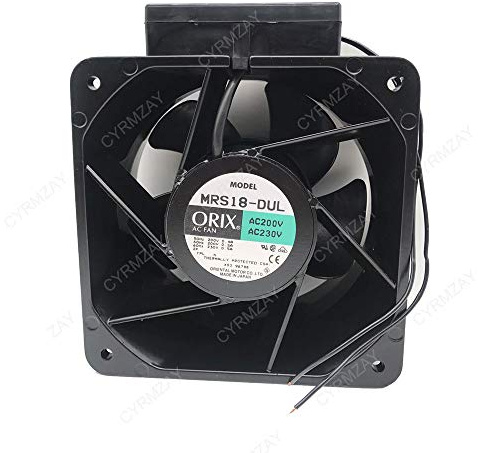 CYRMZAY Ventilator kompatibel für ORIX MRS18-DUL 18cm 18090 200-230V Industrial Lüfter
