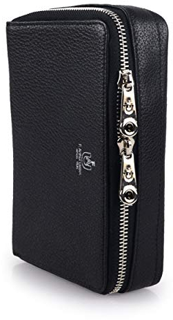 Uebel Tasche für Klarinetten-Birnen aus echtem Leder (Zubehör-Tasche)