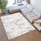 TAPISO Sky Teppich Kurzflor Modern Grau Beige Meliert Verwischt Design Wohnzimmer Schlafzimmer 3D Optik Abstrakt ÖKOTEX 300 x 400 cm