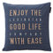 Lexington by Merkanta Good Life Herringbone Kissenbezug 50x50 cm, Stahlblau