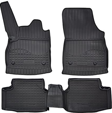 Norm Liners | 3D Gummimatten Auto Matten Fussmatten Kompatibel mit Astra K 2015-2021, Rand cca 4cm, Allwetter, 4Tlg, Premium Qualität
