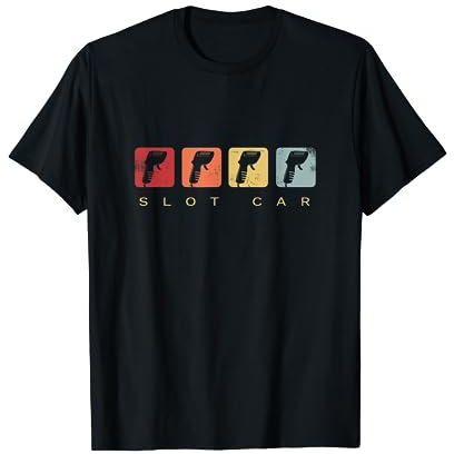 Slotcar-Renncontroller, altmodisch T-Shirt