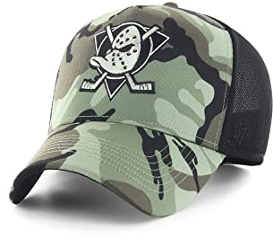 '47 NHL Anaheim Ducks Basecap Baseballcap Cap MVP Sector Camo Mesh DT Kappe