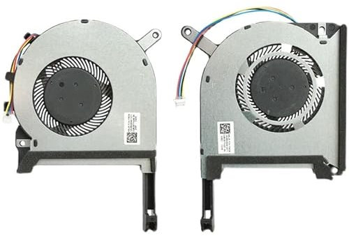 Nuovo GPU CPU Ventola più fredda for Asus Rog Tuf Gioco A15 F15 FA506 FA506IU FA506IH FX506 IU FX506LH FX506LU 1323-018F0A2 Termosifone (Color : CPU and GPU Fan)