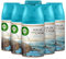 Air Wick Freshmatic - Pack de 6 Recambios de Ambientador Spray Automático, Esencia para Casa con Aroma a Oasis Turquesa