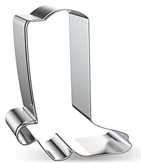 WDYJMALL Cowboy Boot Shape Cookie Cutter