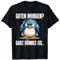 Guten Morgen Ganz Dünnes Eis Spruch Pinguin Pinguine T-Shirt