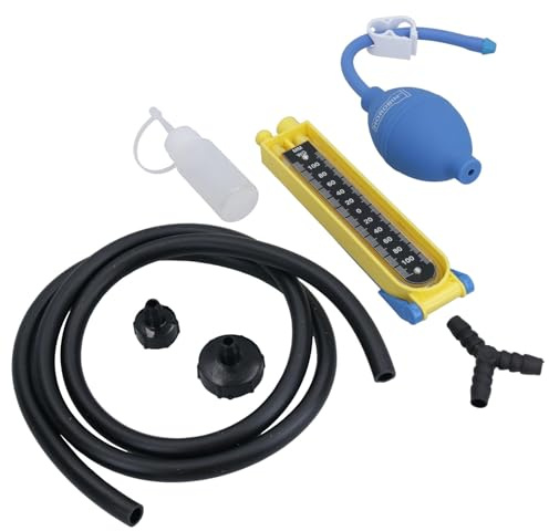 Luft/Wasserdruck Testkit Kanalisation Abfluss Rohr Sanitär Stopfen Stopfen Manometer