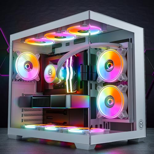 GameMachines Cube Snow Edition - Gaming PC - Intel® Core™ i7 14700KF - NVIDIA GeForce RTX 5060Ti 16GB - Wasserkühlung - 1000GB M.2 SSD - 32GB RGB DDR4 - WLAN - Windows 11 Pro