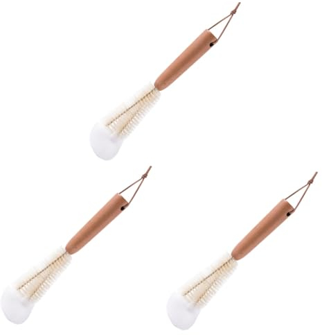 MAGICLULU 3pcs Water Bottle Brush Cleaning Brush for Cups Mugs Gentle Surfaces for Household Cleaning